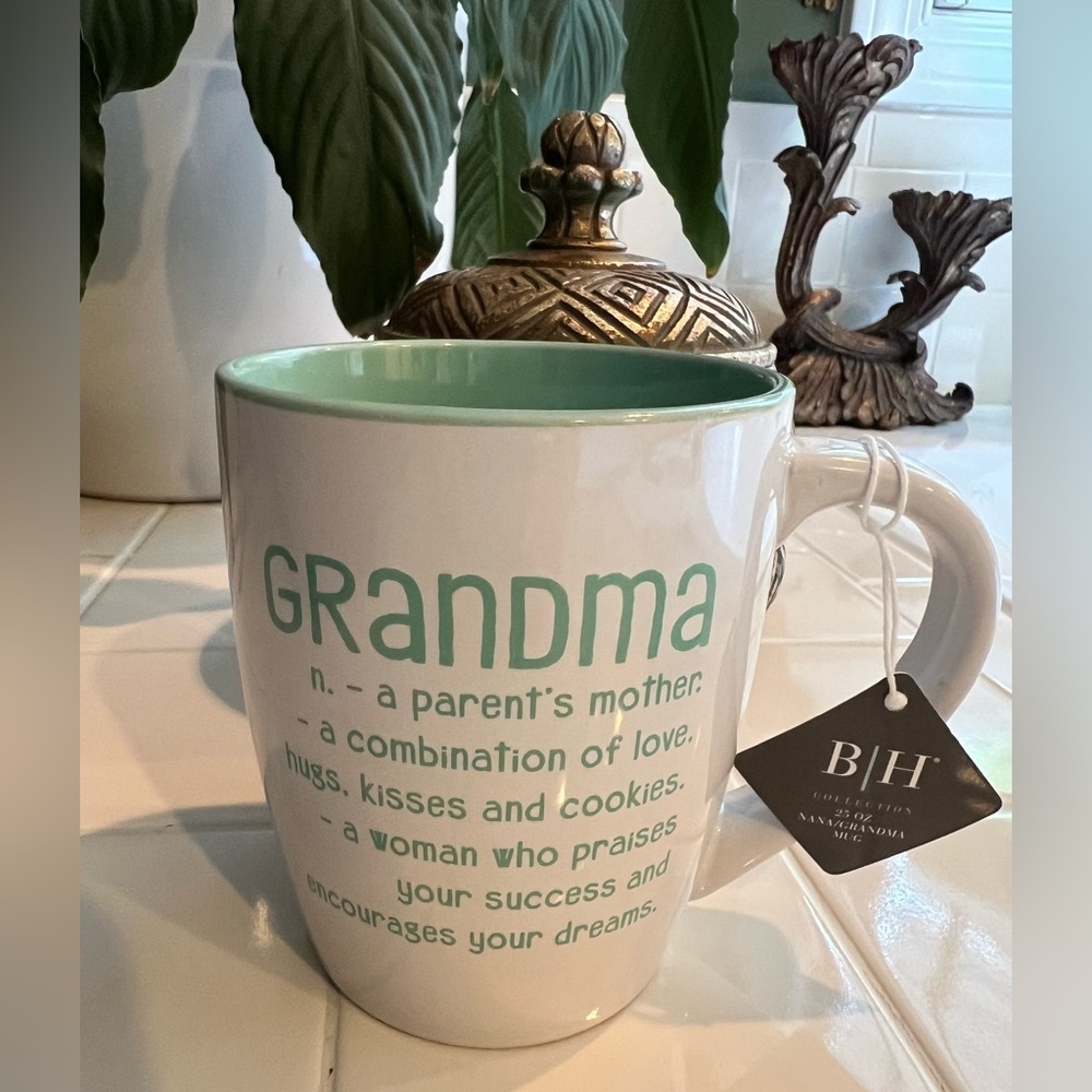 GRANDMA mug coffee cup Blue Harbor Collection NWT